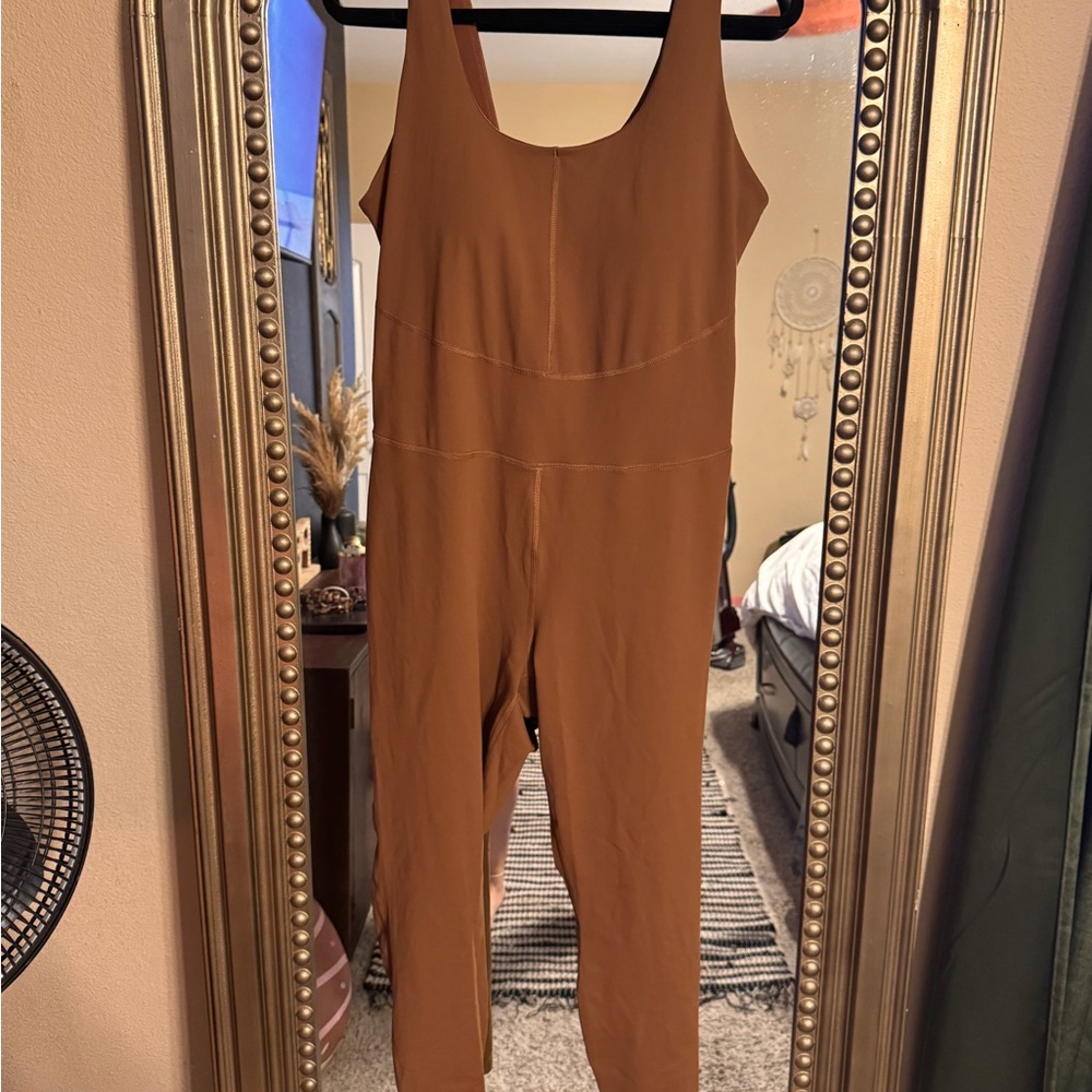 Fabletics Brown Jumpsuit